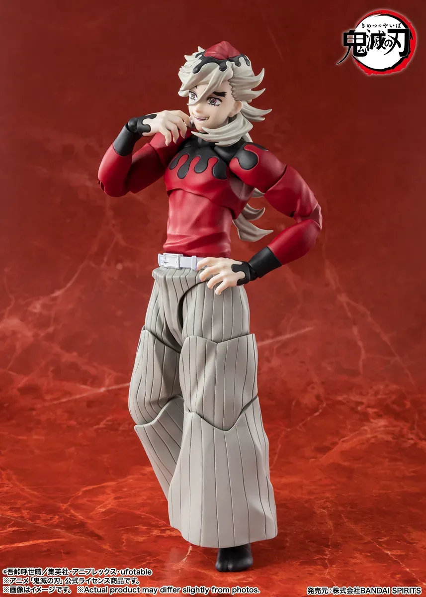 S.H.Figuarts《鬼滅之刃》上弦之貳「童磨」可動公仔登場 招牌金扇與狂妄笑顏極致重現 細節特寫