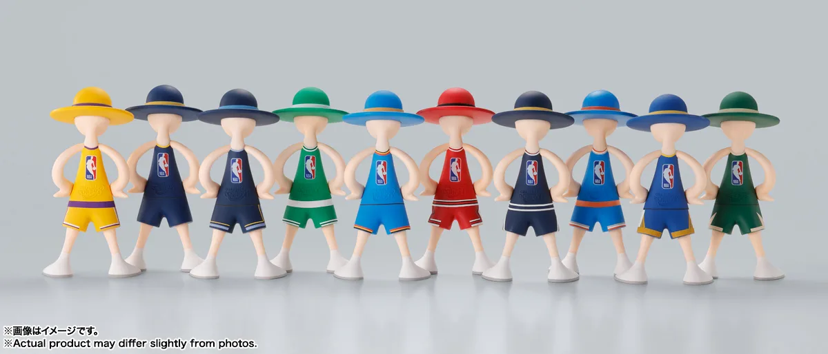 《航海王》聯名 NBA 紀念公仔登場!BANDAI「LUFFY