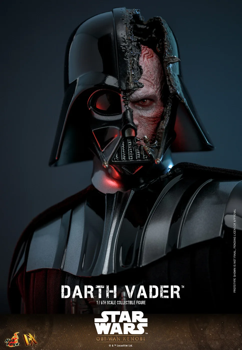 Hot Toys《星際大戰:歐比王·肯諾比》達斯·維達 豪華版 1/6 可動人偶:旗艦工藝完全評測 細節特寫