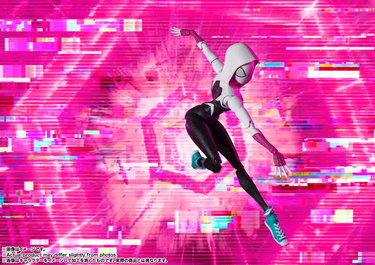 S.H.Figuarts《蜘蛛人：穿越新宇宙》蜘蛛關 再度登場！附素顏頭雕與專屬魂STAGE底座 細節特寫