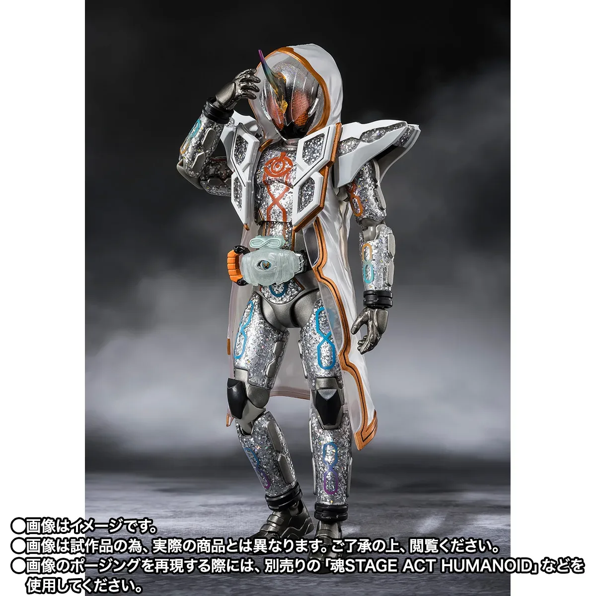 S.H.Figuarts《假面騎士Ghost》無限魂閃耀登場!亮粉成形重現究極光輝,魂商店2027年5月發售 細節特寫