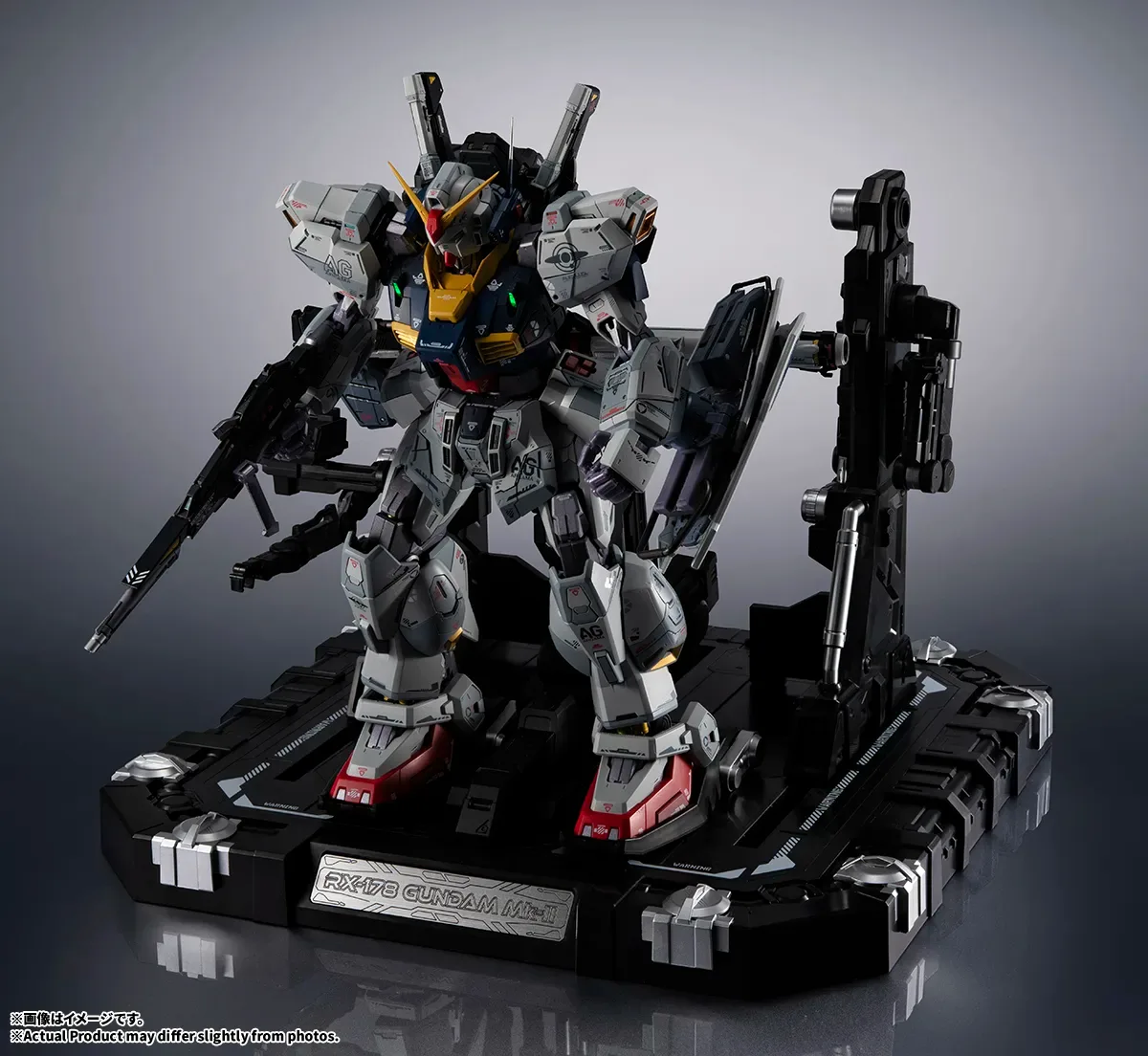 萬代頂級旗艦！METAL STRUCTURE 解體匠機 RX-178 鋼彈Mk-II（幽谷規格）霸氣降臨 細節特寫