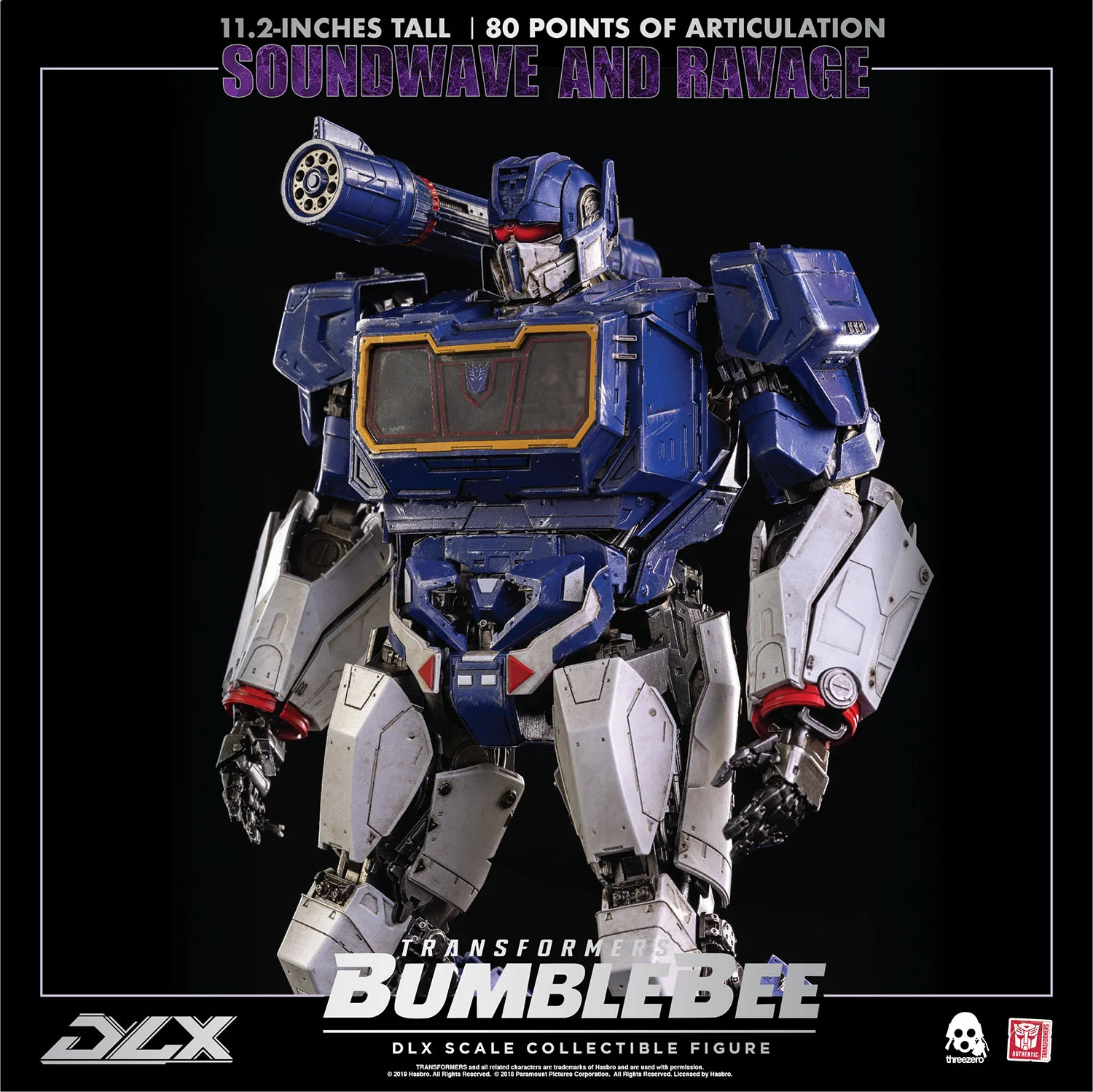 Threezero DLX《變形金剛》音波與機器狗(Soundwave and Ravage) 展示圖 (4)