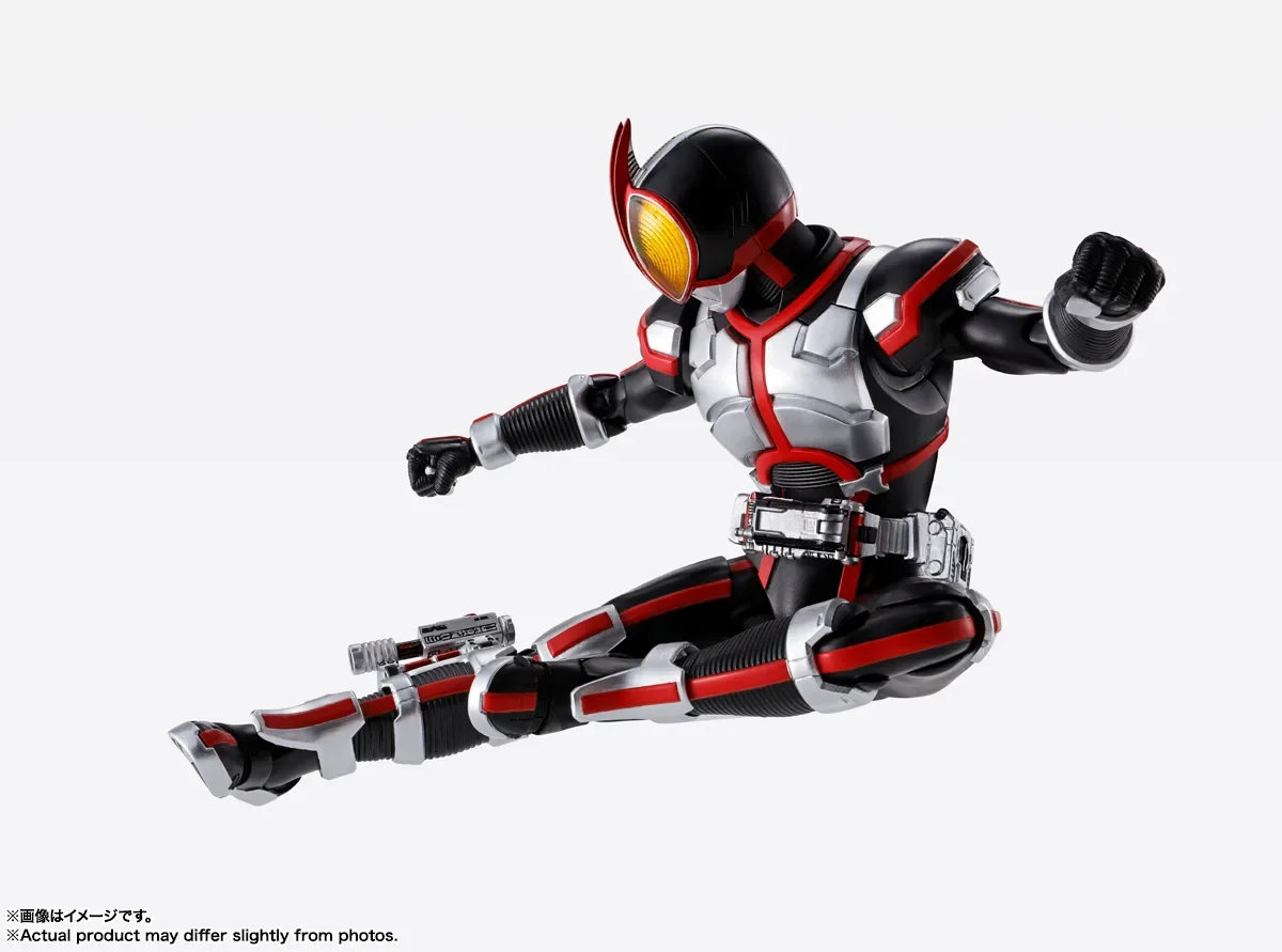 S.H.Figuarts(真骨彫製法)《假面騎士555》Faiz 20週年紀念 光子血液塗裝可動人偶:旗艦工藝完全評測 細節特寫