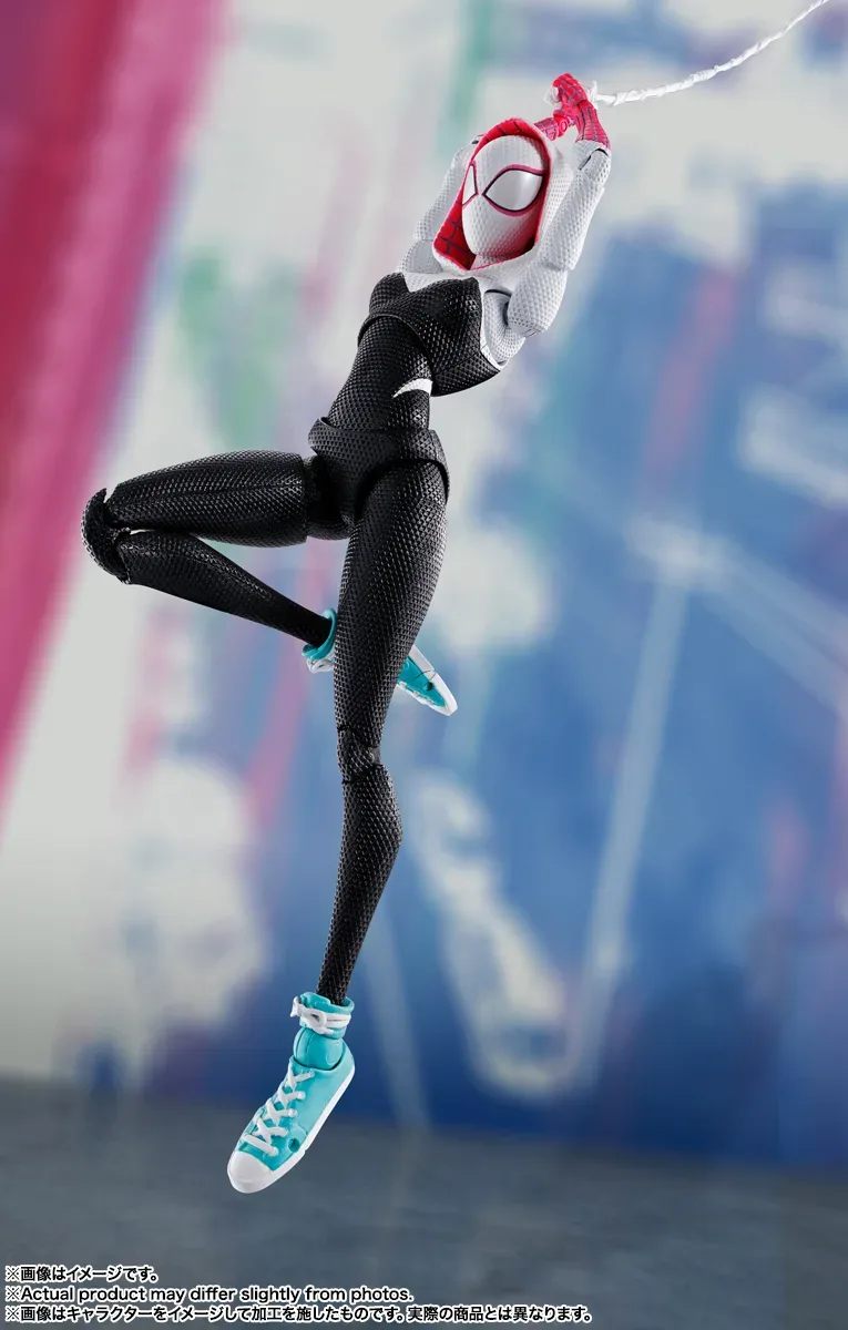 S.H.Figuarts《蜘蛛人：穿越新宇宙》蜘蛛關 再度登場！附素顏頭雕與專屬魂STAGE底座 細節特寫