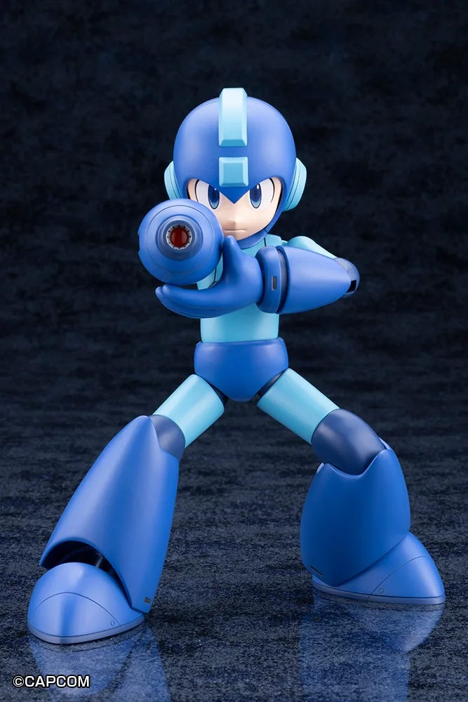 壽屋 GRANDE SCALE《洛克人11》洛克人 組裝模型登場!25公分大比例還原經典動作姿態 細節特寫