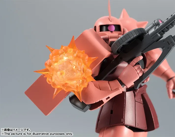 紅色彗星經典再臨！ROBOT魂 MS-06S 夏亞專用薩克 ver. A.N.I.M.E. 2027年4月發售 細節特寫