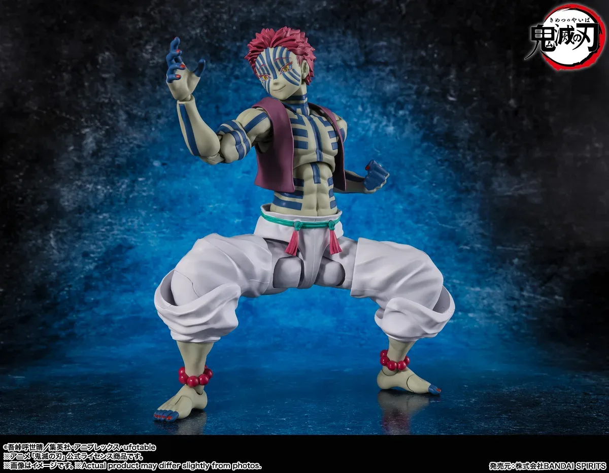 《鬼滅之刃》上弦之參參戰！S.H.Figuarts 猗窩座 2027年5月再販確定 細節特寫