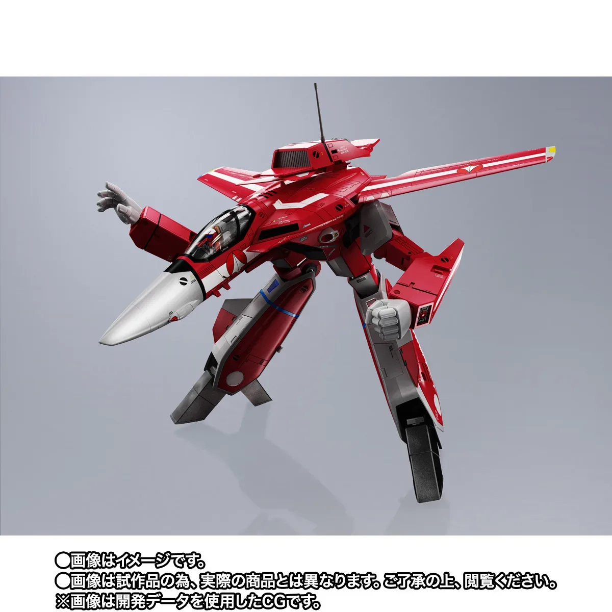 DX超合金《超時空要塞》VF-1J 超級女武神（米莉亞機）鮮紅登場！王牌夫妻檔合體出擊 細節特寫