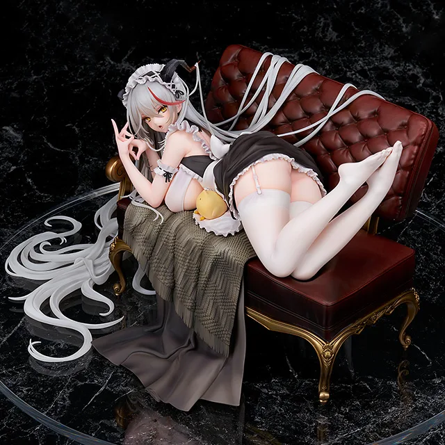 ALTER 1/7《碧藍航線》愛哲爾(Ägir)鐵血母港女僕 比例模型:旗艦工藝完全評測 細節特寫