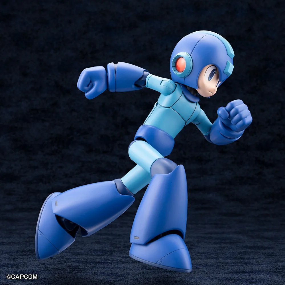 壽屋 GRANDE SCALE《洛克人11》洛克人 組裝模型登場!25公分大比例還原經典動作姿態 細節特寫