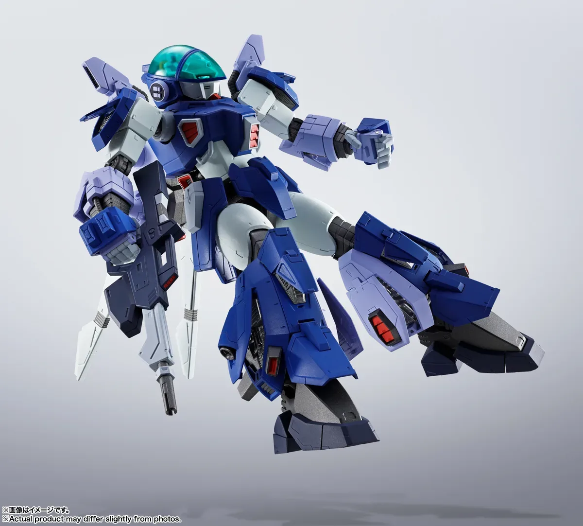 萬代 HI-METAL R《蒼藍流星 SPT雷茲納》雷茲納 確定 2026年10月17日發售，完全新規造型搭載頭部發光機構 細節特寫