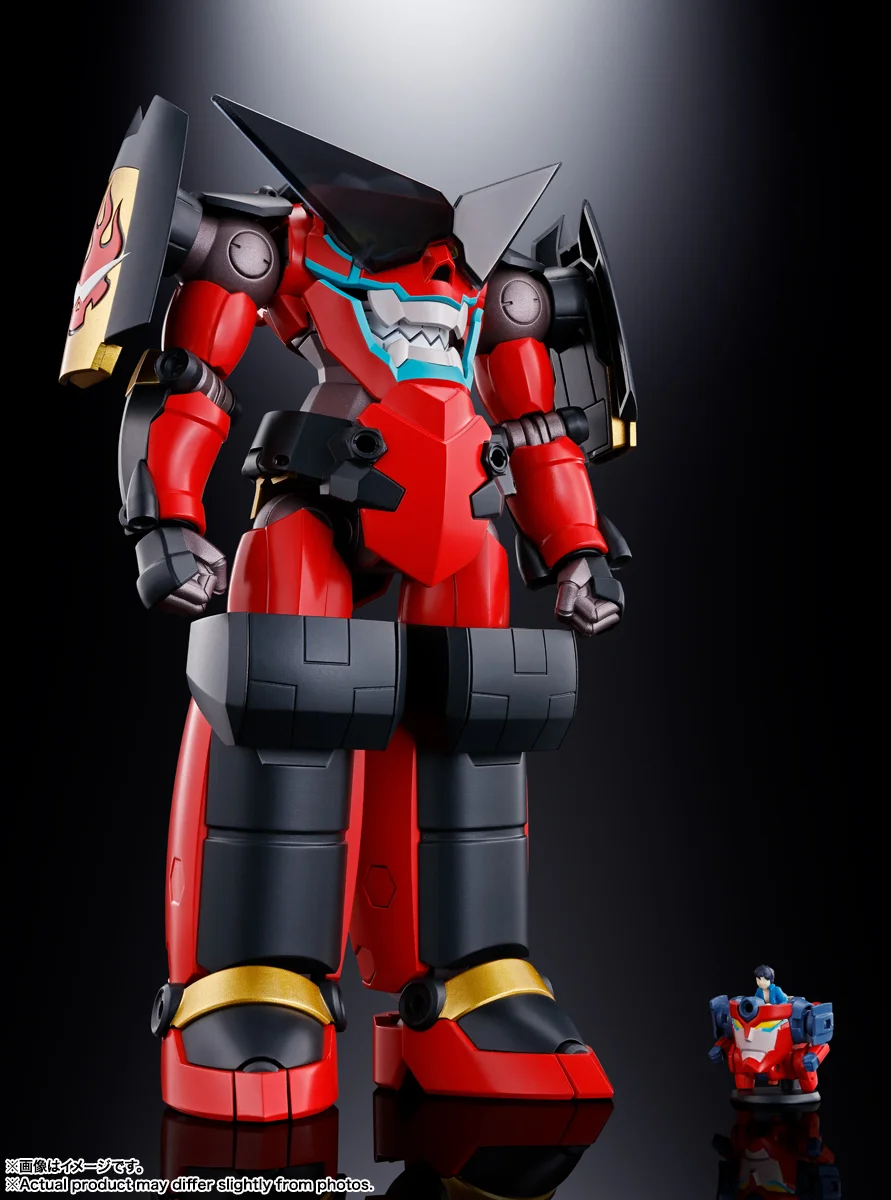 鑽頭就是男人的浪漫!超合金魂 GX-107 完全變形合體紅蓮螺巖 2024年8月發售 細節特寫