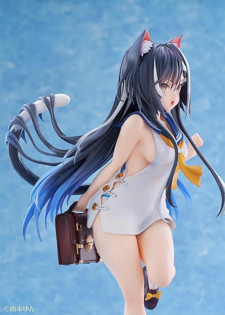 DMM Factory《年下女友》雨傘ゆん繪製獸耳美少女 1/6 比例塗裝完成品亮相 細節特寫