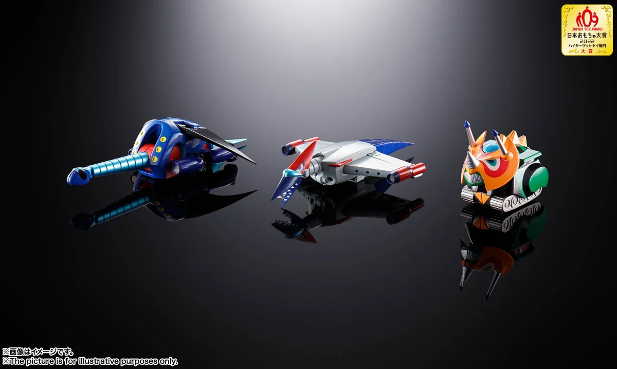超合金魂 GX-100 碰碰與大空魔龍凱王(Gaiking & Daiku-Maryu)終極合體巨作:旗艦工藝完全評測 細節特寫