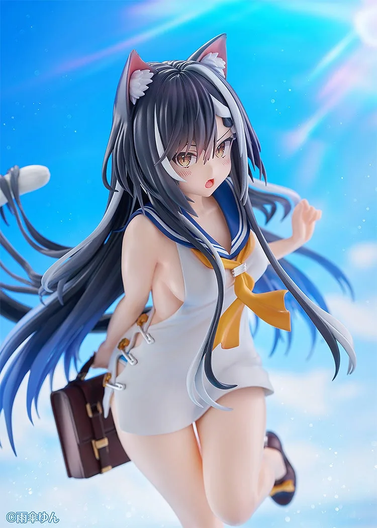 DMM Factory《年下女友》雨傘ゆん繪製獸耳美少女 1/6 比例塗裝完成品亮相 細節特寫