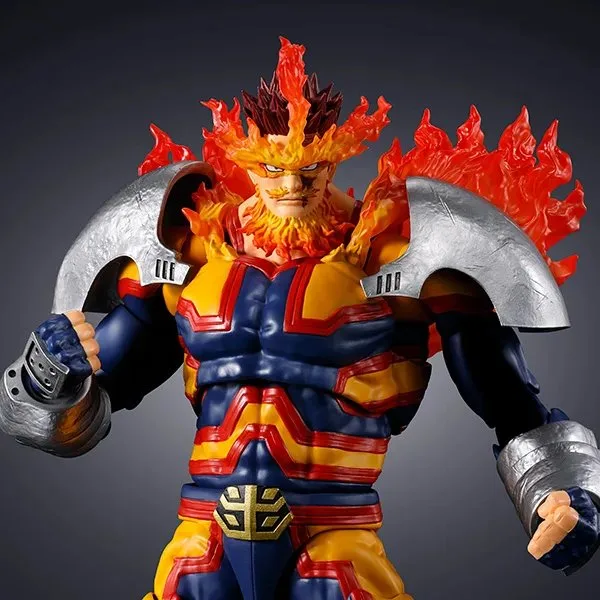 《我的英雄學院》No.1 英雄霸氣降臨!萬代 S.H.Figuarts「奮進人」可動公仔 魁梧體魄與燃燒特效震撼登場