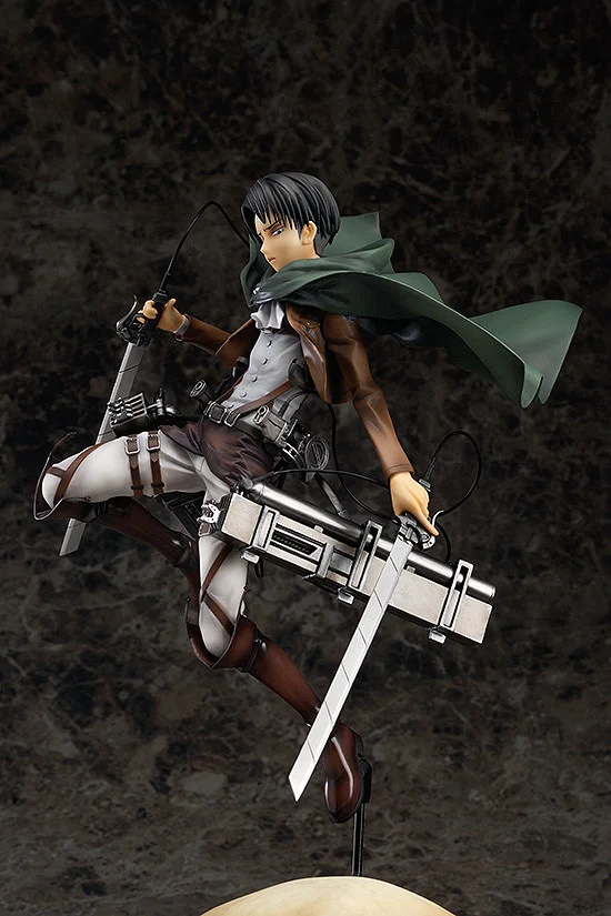 Good Smile Company《進擊的巨人》里維(Levi)1/8 比例模型 細節展示特寫 (3)