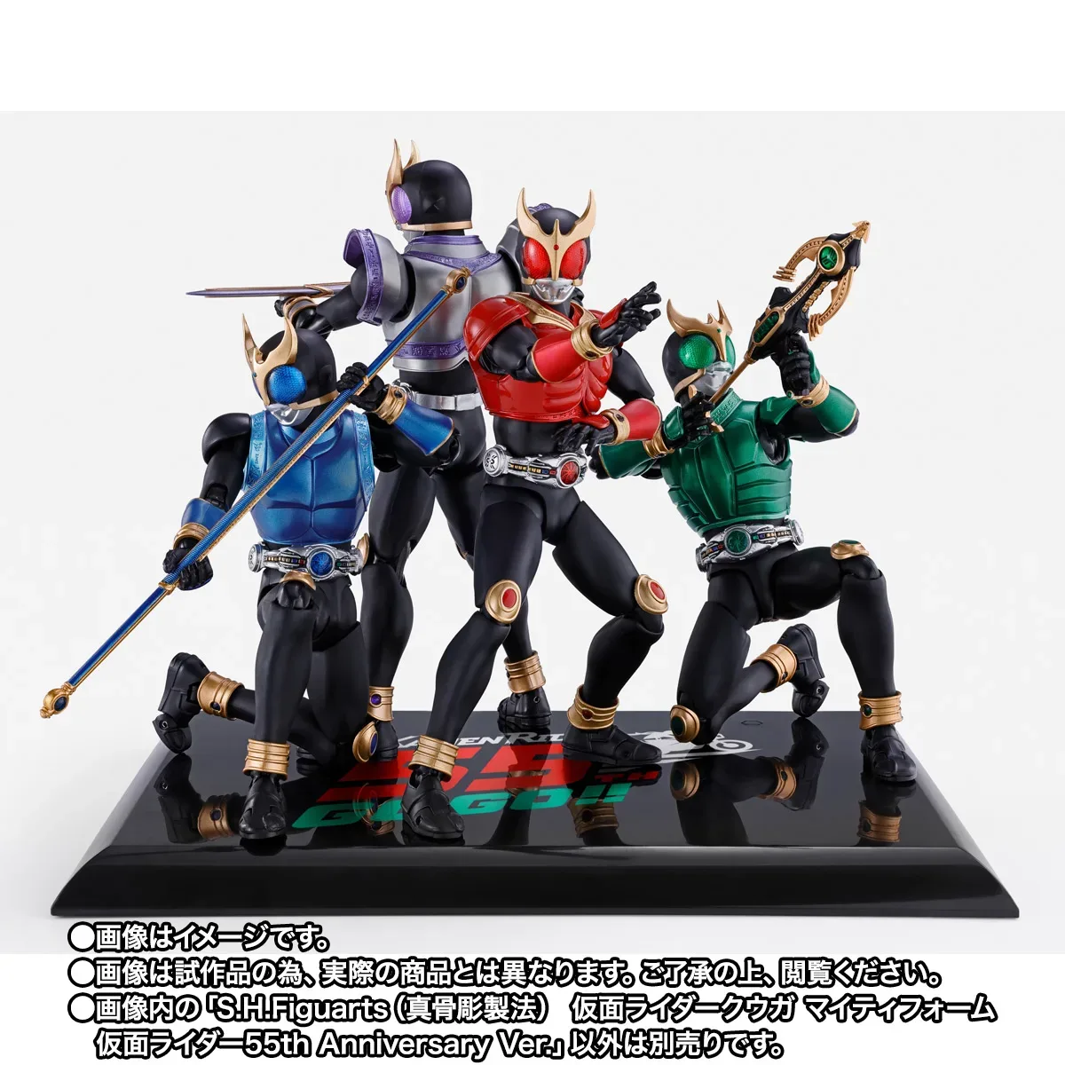 紀念假面騎士55週年!S.H.Figuarts 真骨彫製法《假面騎士空我》全能形態 55th Anniversary Ver. 霸氣登場 細節特寫