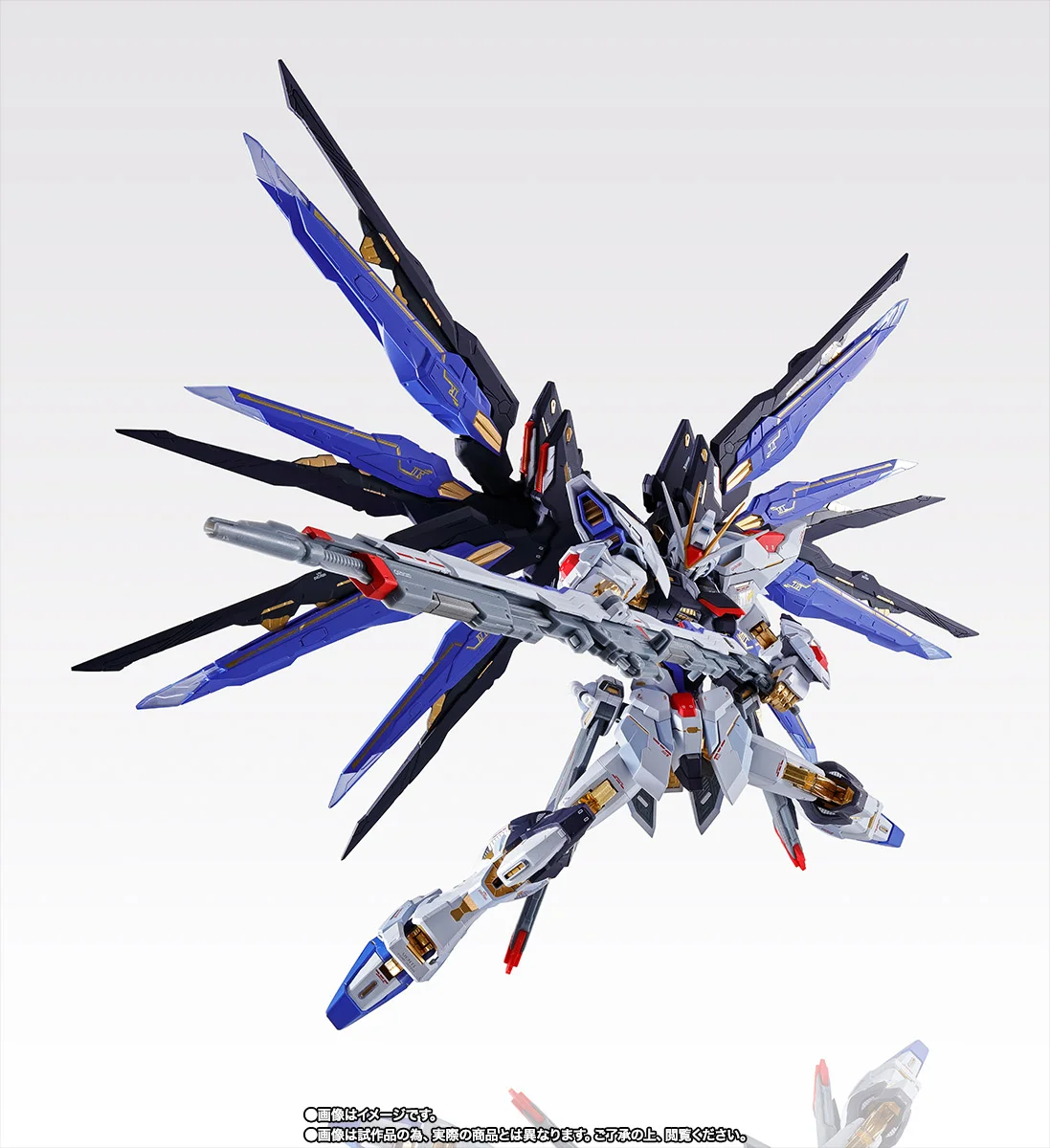 METAL BUILD 攻擊自由鋼彈 SOUL BLUE Ver.:旗艦工藝完全評測 細節特寫