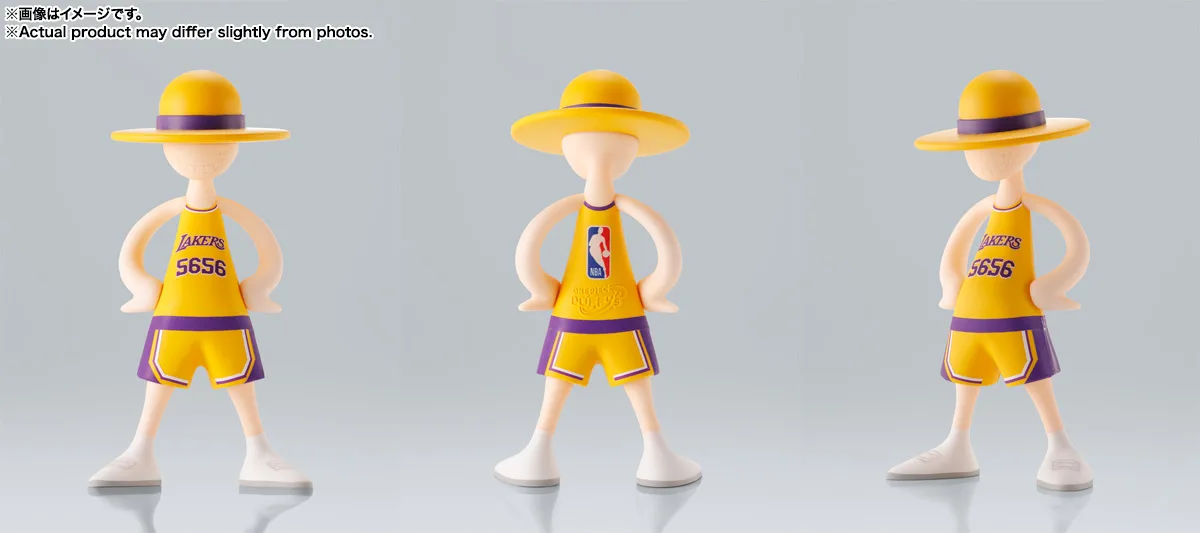 《航海王》聯名 NBA 紀念公仔登場!BANDAI「LUFFY