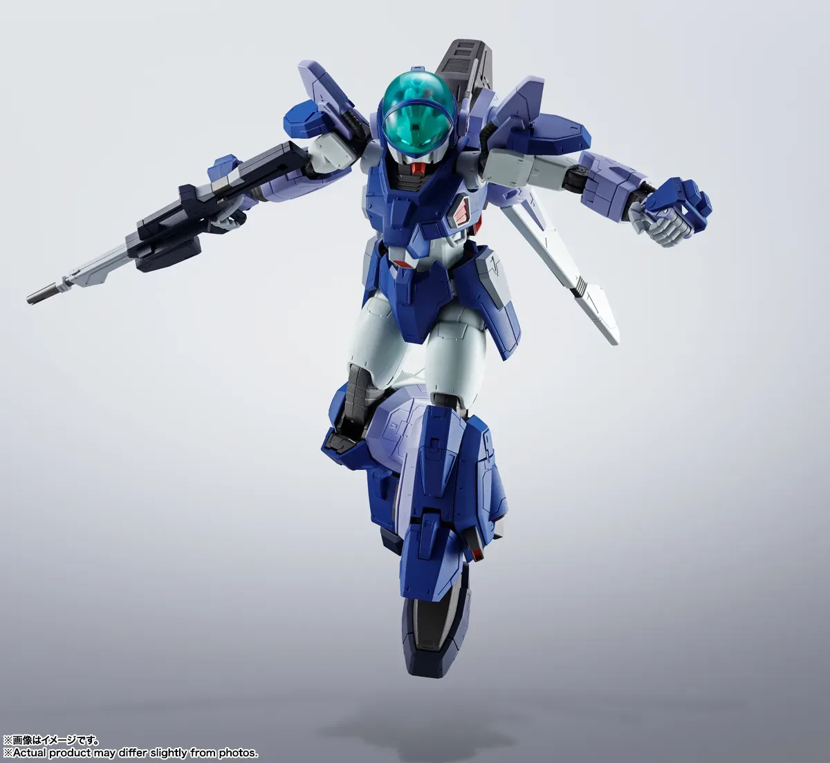 萬代 HI-METAL R《蒼藍流星 SPT雷茲納》雷茲納 確定 2026年10月17日發售，完全新規造型搭載頭部發光機構 細節特寫