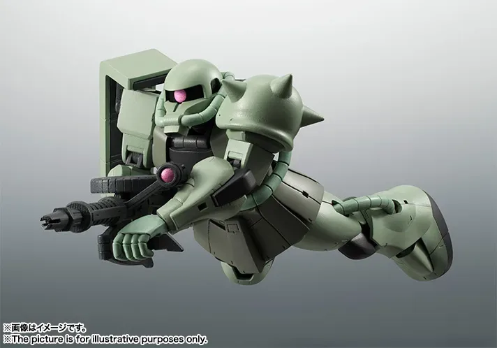 吉翁軍魂再次集結！ROBOT魂 ver. A.N.I.M.E. 量產型薩克重裝出擊，2027年4月預定出貨 細節特寫