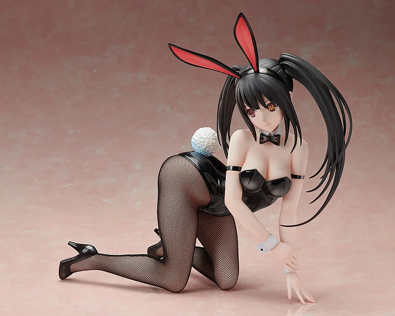 FREEing B-Style《約會大作戰》時崎狂三 1/4 兔女郎公仔 細節展示特寫 (1)