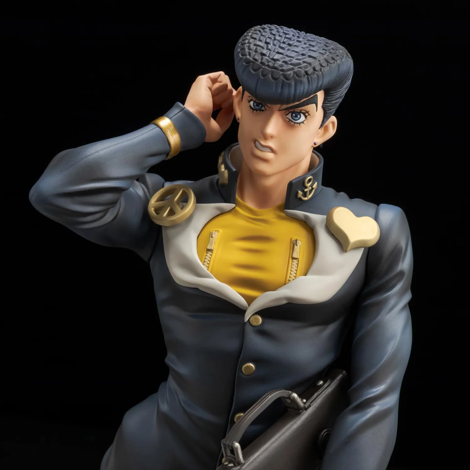 千值練《JOJO的奇妙冒險》東方仗助:瘋狂鑽石黃金工藝評測 展示照