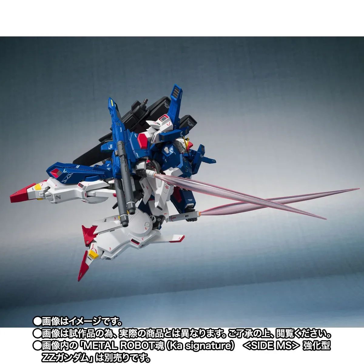 METAL ROBOT魂 Ka signature 強化型ZZ鋼彈全裝甲配件組！重現超絕巨型加農砲重武裝型態 細節特寫