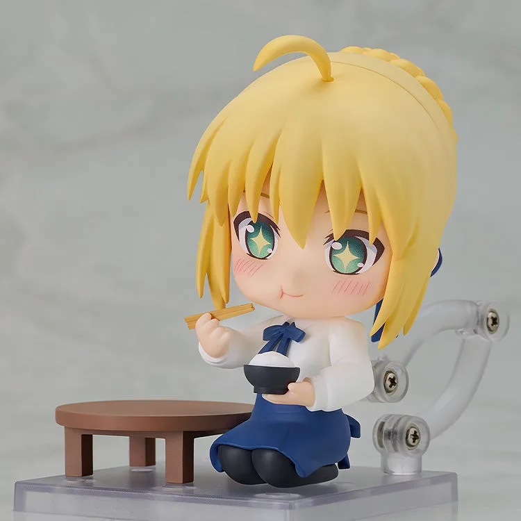 好微笑《Fate/stay night》黏土人 Saber 私服Ver. 登場!重現衛宮家飯桌上的閃亮吃貨萌樣 細節特寫
