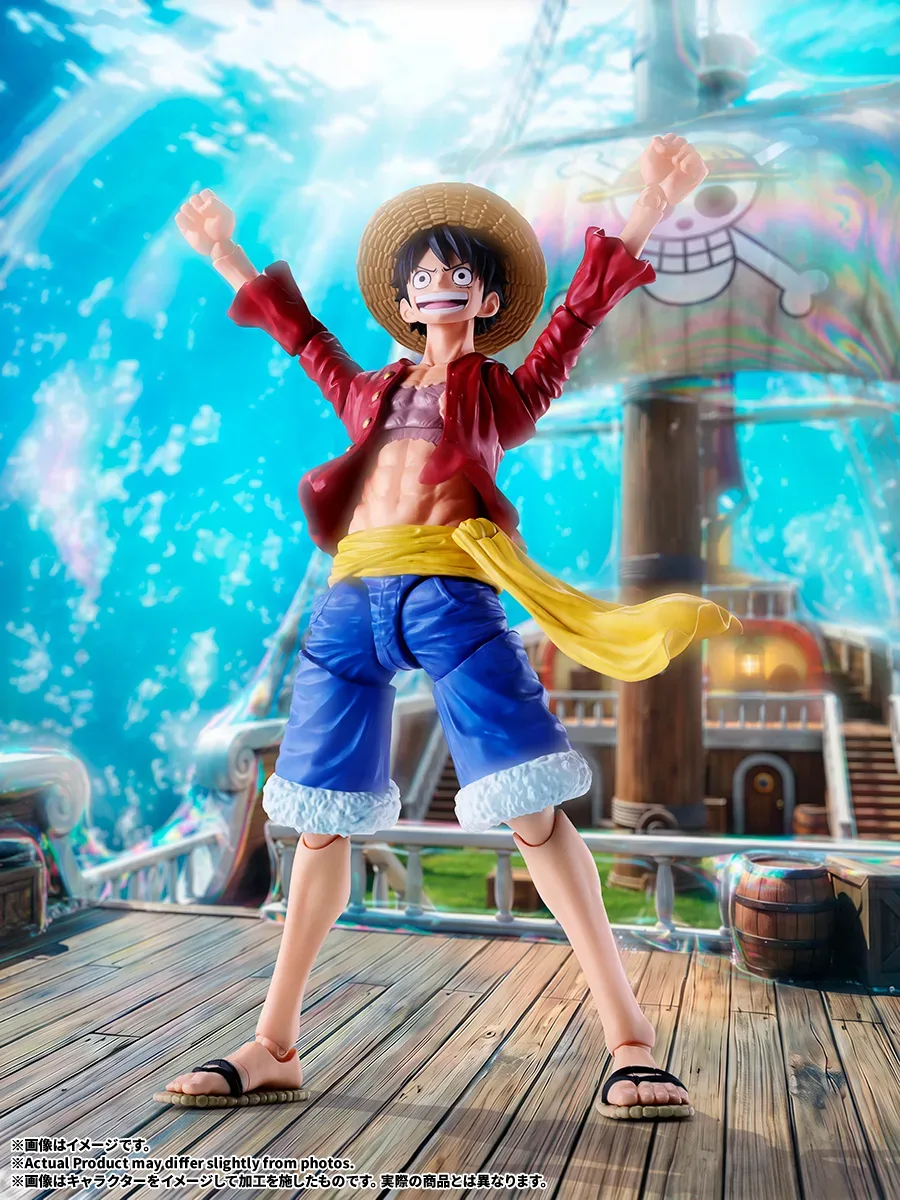 S.H.Figuarts《航海王》蒙其·D·魯夫 -新世界- 經典造型重磅登場!配件齊全預計 2027年4月發售 細節特寫
