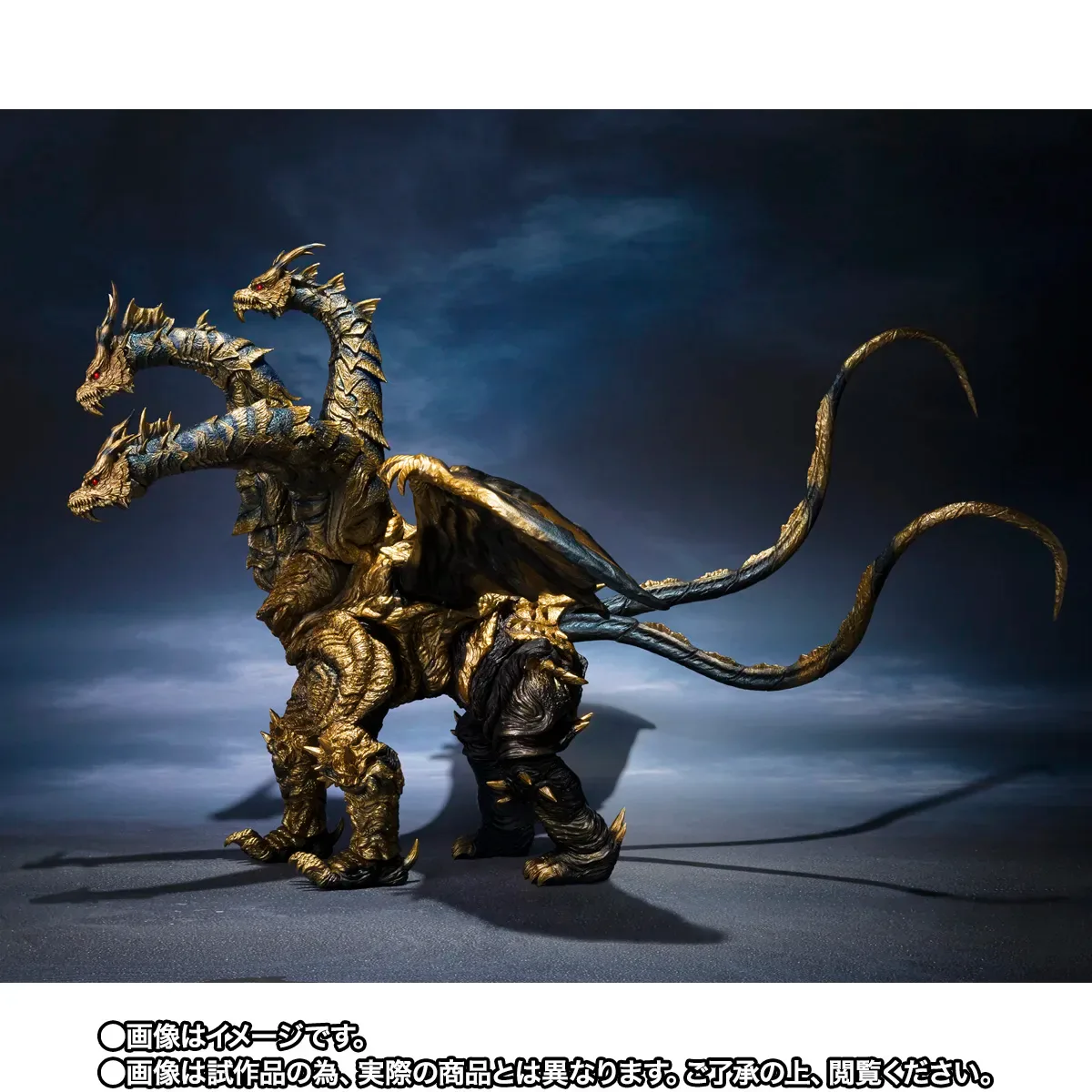 終極強敵降臨！S.H.MonsterArts《哥吉拉最後戰役》凱薩基多拉登場，壓倒性魄力巨軀重現 細節特寫