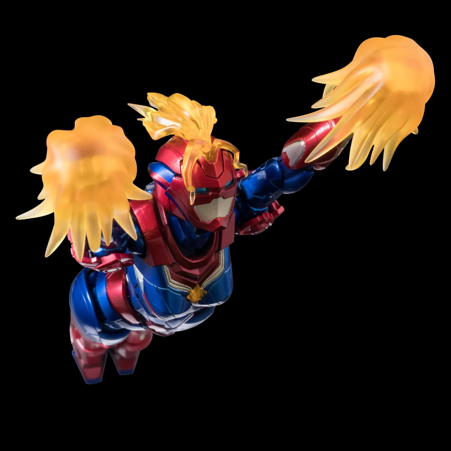 千值練 Fighting Armor 驚奇隊長:雙星烈焰旗艦工藝評測 細節特寫