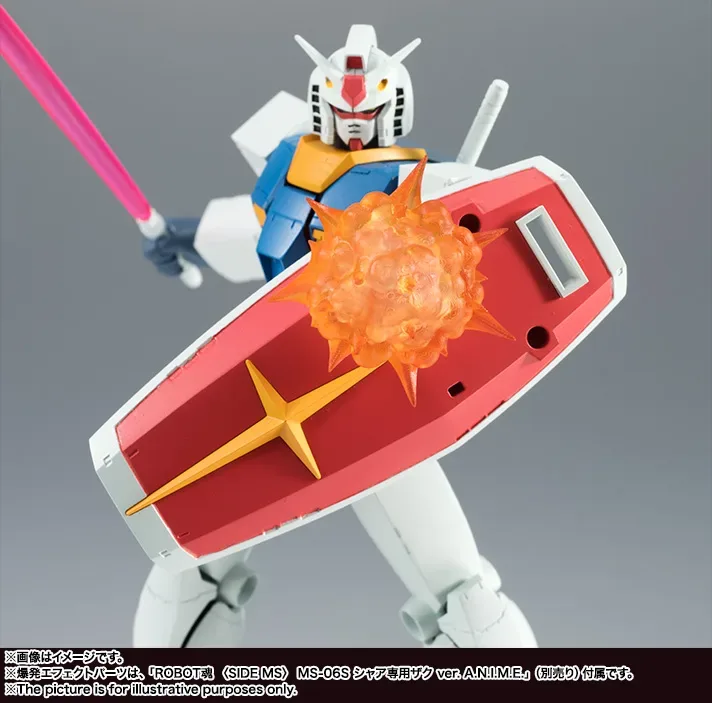 經典初鋼傳奇再臨！BANDAI SPIRITS《機動戰士鋼彈》ROBOT魂 RX-78-2 鋼彈 ver. A.N.I.M.E. 開啟預購 細節特寫