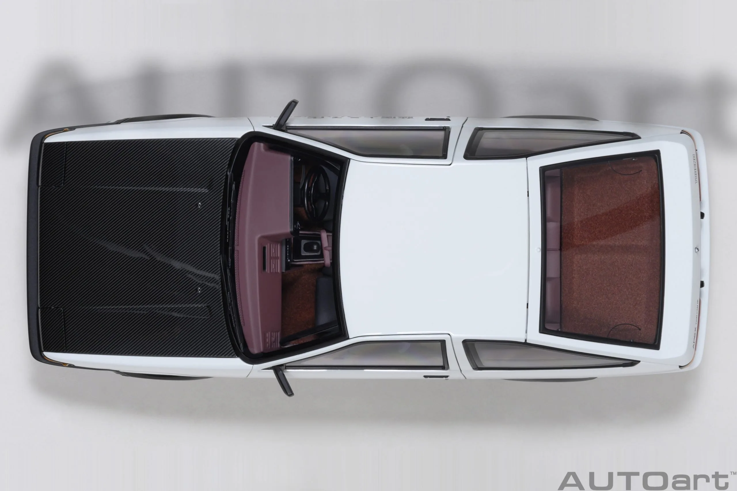 AUTOart 1/18《頭文字D》豐田 AE86 Project D 最終版 30週年紀念全開車模:旗艦工藝完全評測