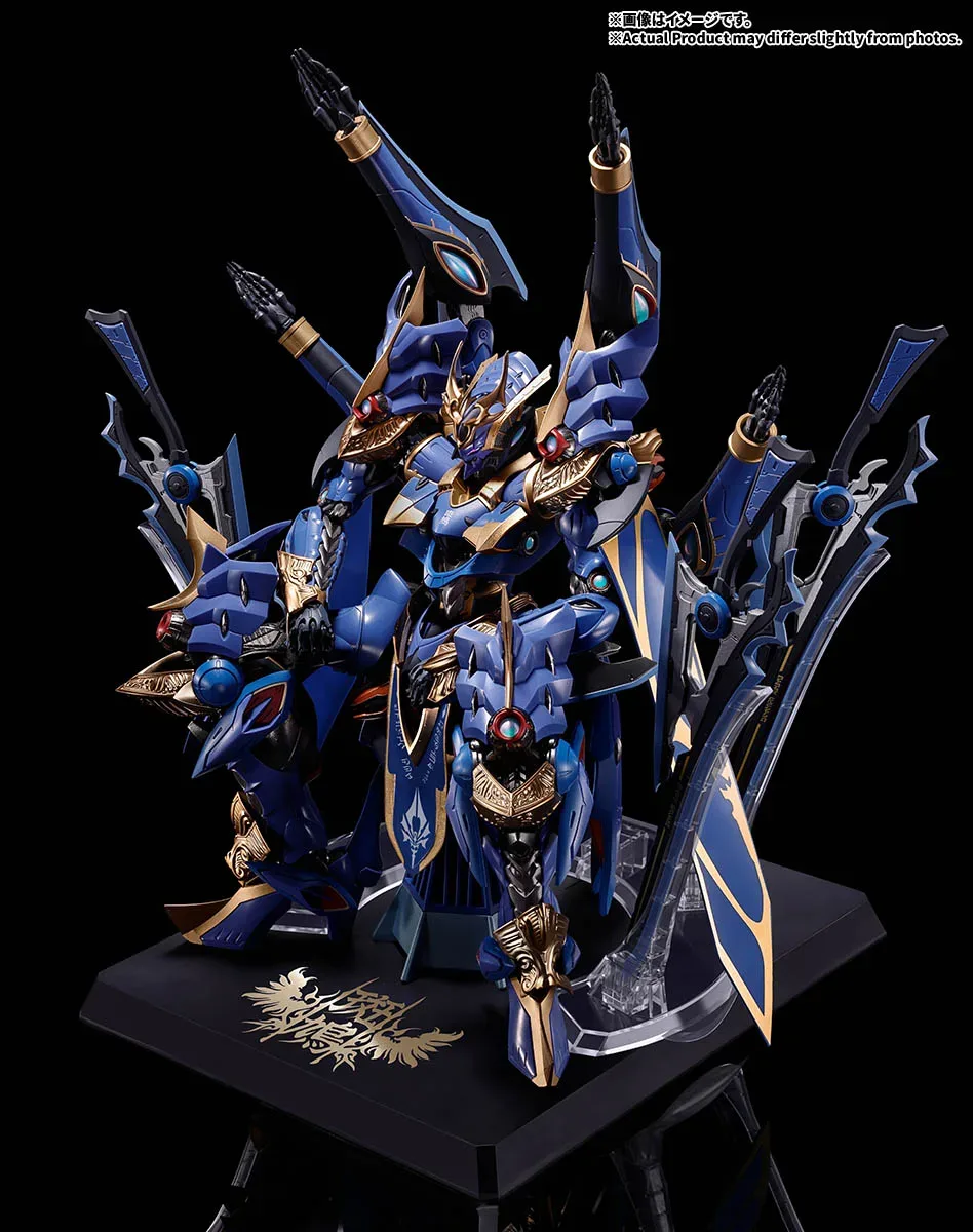 萬代 METAL BUILD《騎士&魔法》最強幻晶騎士「斑鳩」強勢參戰!天神英貴重塑機械美學、小說經典軍棋王座霸氣重現 細節特寫