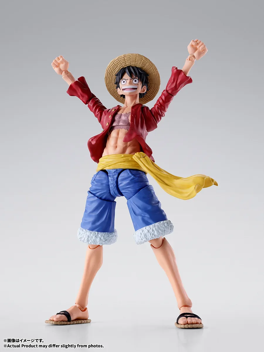 S.H.Figuarts《航海王》蒙其·D·魯夫 -新世界- 經典造型重磅登場!配件齊全預計 2027年4月發售 細節特寫