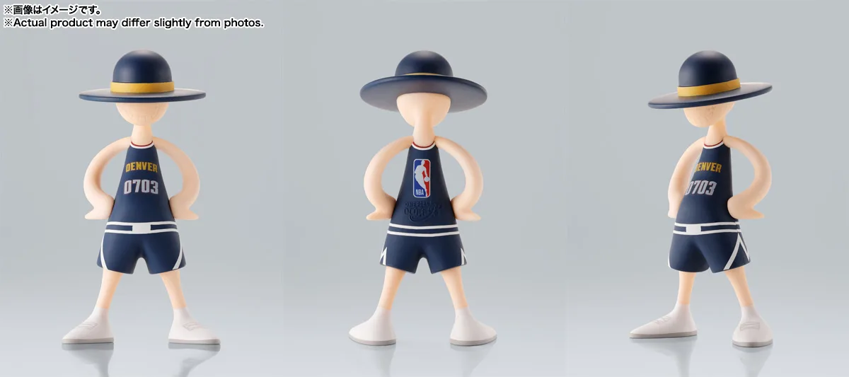 《航海王》聯名 NBA 紀念公仔登場!BANDAI「LUFFY