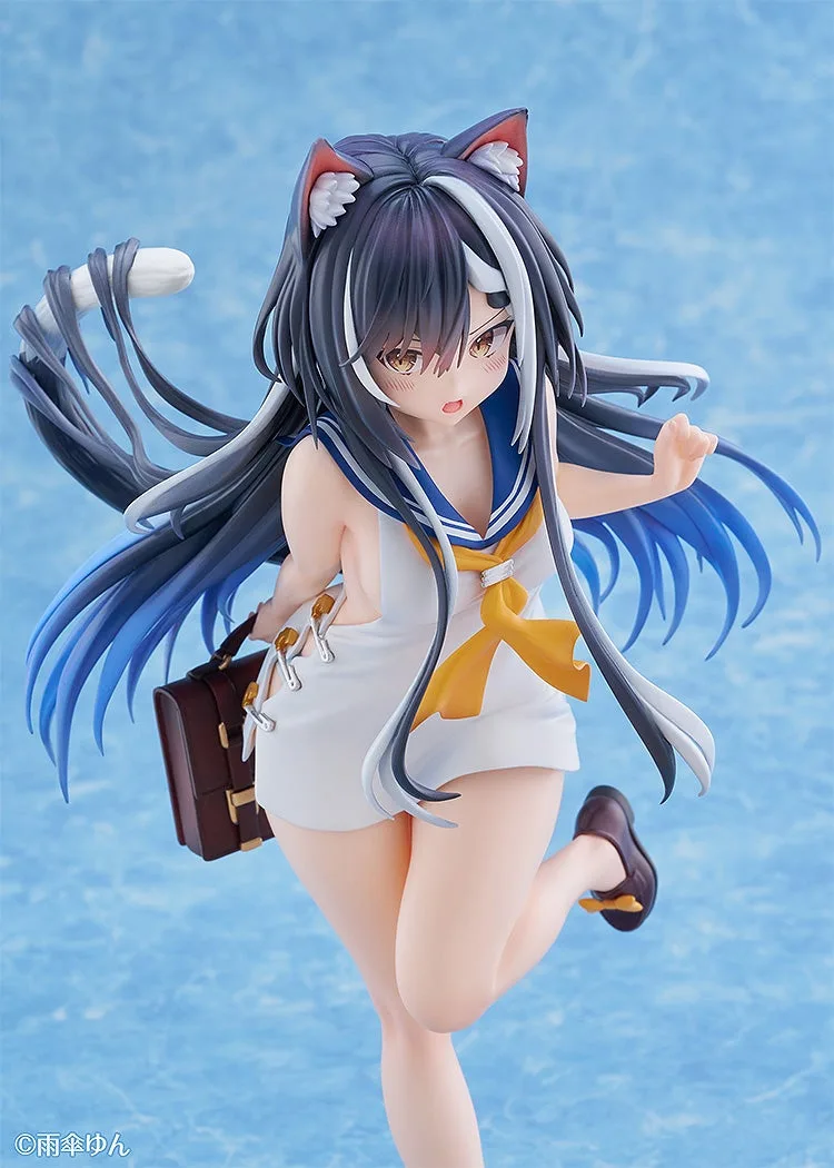 DMM Factory《年下女友》雨傘ゆん繪製獸耳美少女 1/6 比例塗裝完成品亮相 細節特寫