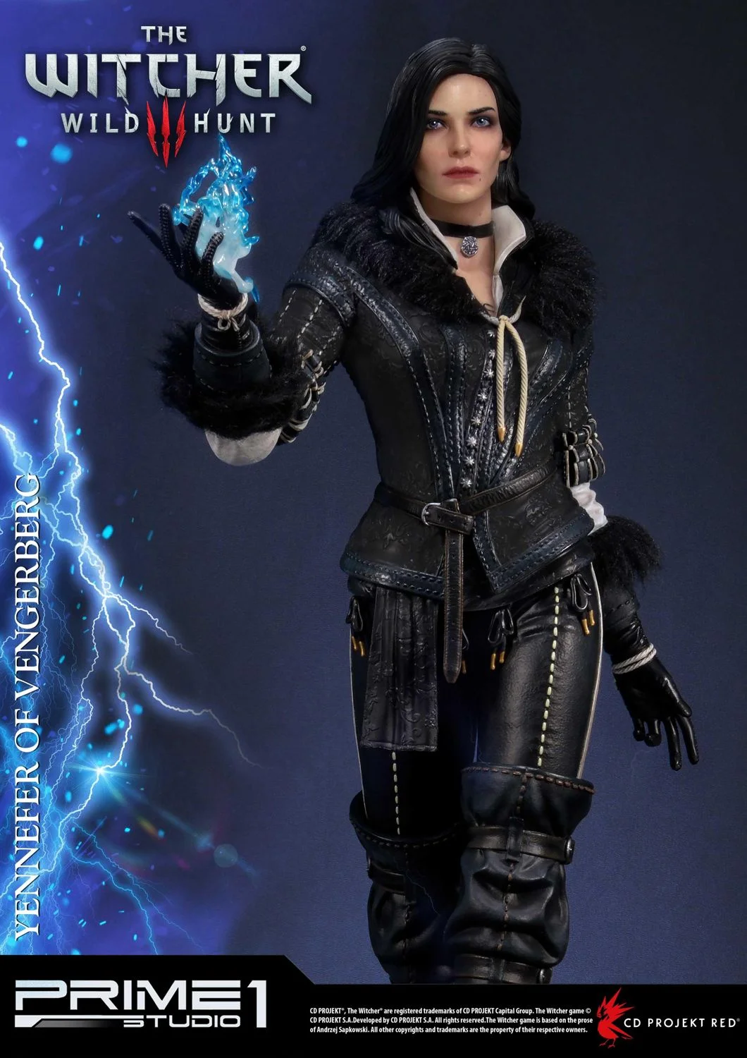 Prime 1 Studio《巫師 3:狂獵》凡格爾堡的葉奈法(Yennefer)1/4 旗艦雕像 細節展示 (4)