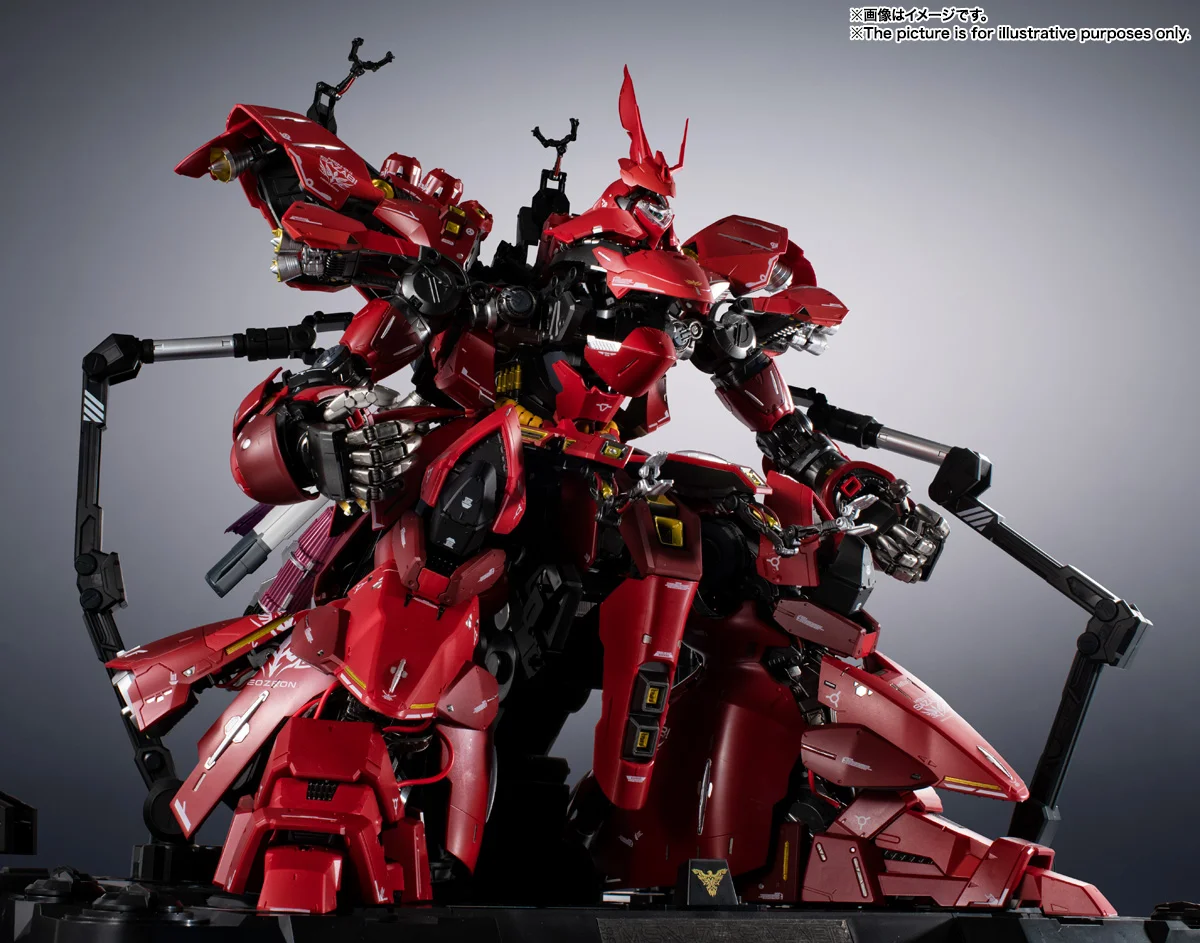 解體匠機 METAL STRUCTURE MSN-04 沙薩比(Sazabi):旗艦工藝完全評測 細節特寫