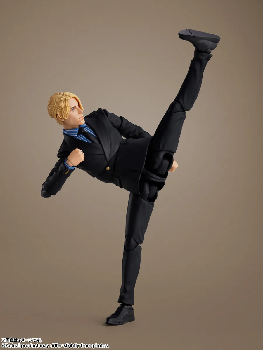 S.H.Figuarts《航海王》真人版香吉士確定2026年10月17日發售!重現招牌踢技、同捆附贈喬巴特典臉 細節特寫