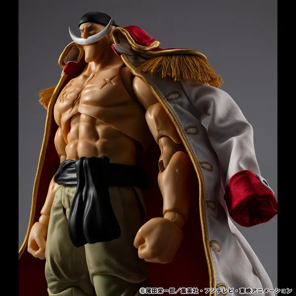 MegaHouse Variable Action Heroes《航海王》「白鬍子」艾德華·紐蓋特 Ver.1.5 可動公仔 2027年5月發售 細節特寫