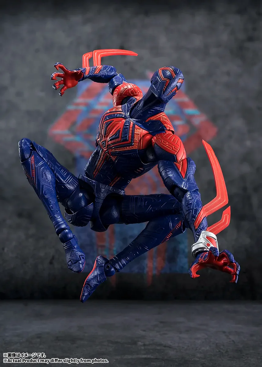 跨越多重宇宙的監視者！S.H.Figuarts《蜘蛛人：穿越新宇宙》蜘蛛人 2099 霸氣登場 配色重詮釋追加咆哮頭雕 細節特寫
