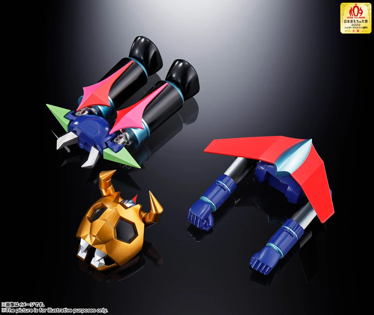 超合金魂 GX-100 碰碰與大空魔龍凱王(Gaiking & Daiku-Maryu)終極合體巨作:旗艦工藝完全評測 細節特寫