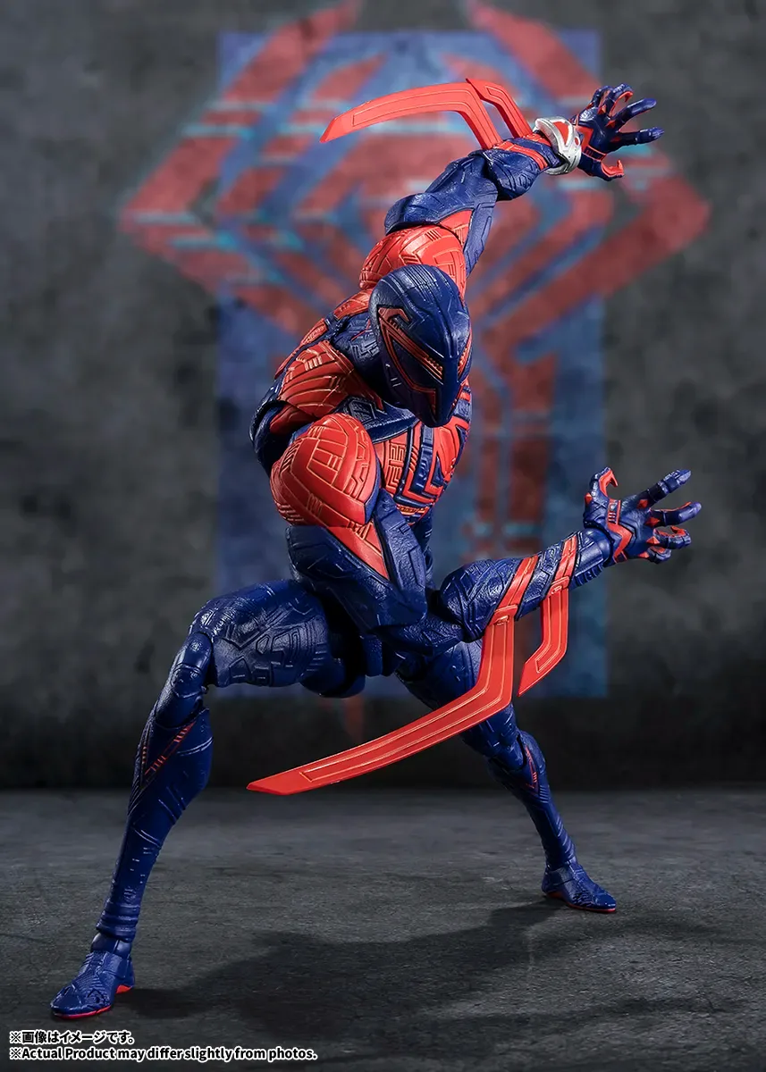 跨越多重宇宙的監視者！S.H.Figuarts《蜘蛛人：穿越新宇宙》蜘蛛人 2099 霸氣登場 配色重詮釋追加咆哮頭雕 細節特寫