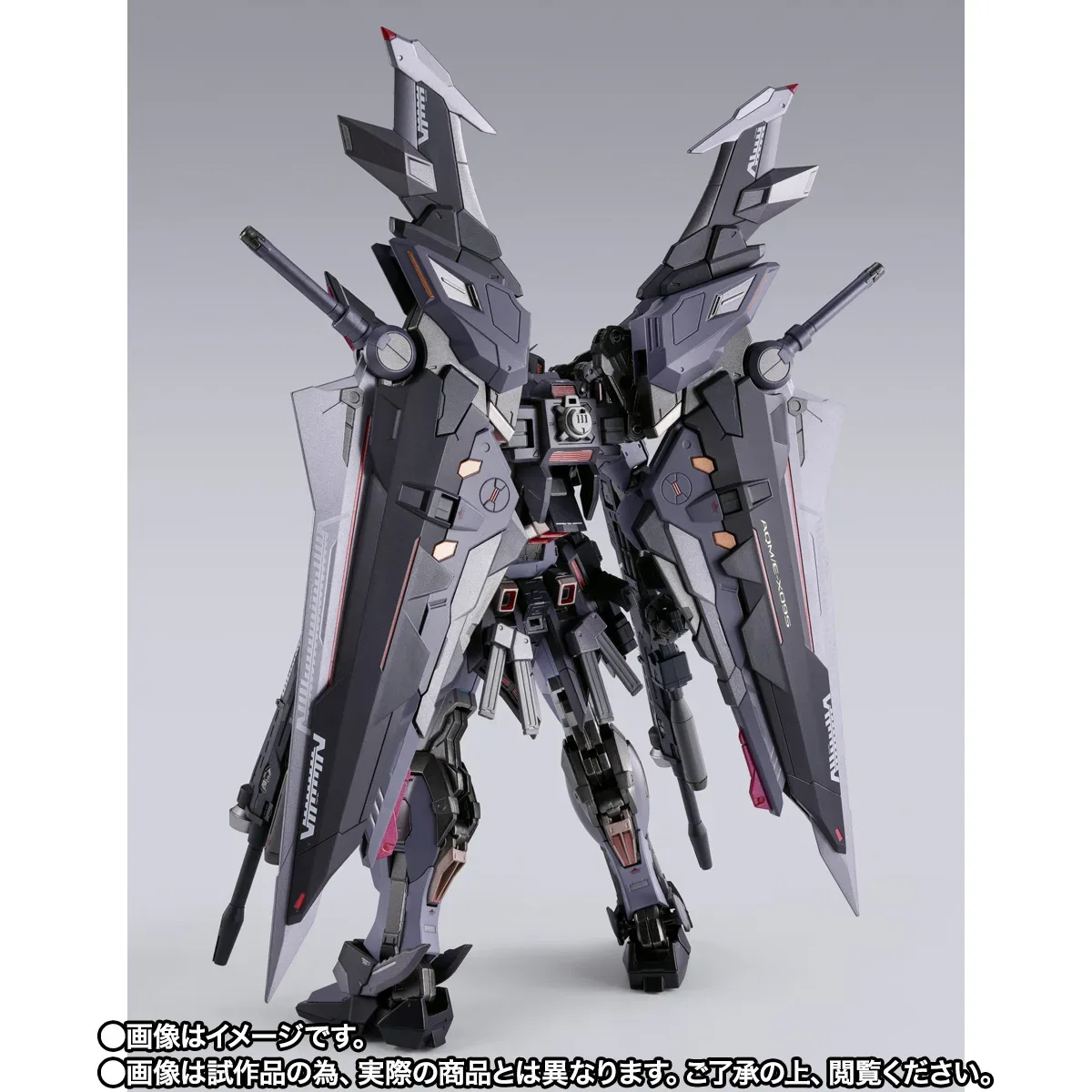 METAL BUILD《機動戰士鋼彈SEED C.E.73 -STARGAZER-》漆黑攻擊鋼彈 20 週年紀念配色合金可動模型登場 細節特寫
