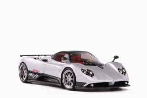 Almost Real 1/18 帕加尼 Pagani Zonda F 2005 原廠展示車 全開合金車模：旗艦工藝完全評測