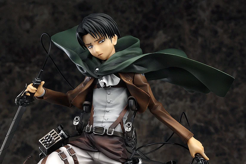 Good Smile Company《進擊的巨人》里維(Levi)1/8 比例模型 細節展示特寫 (2)